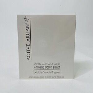 Active Argan 023 Anti-Aging Radiant Skin Kit AAC Enhancement Wand Sealed New